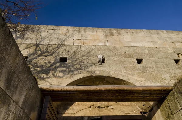 Medjit Tabia un antiguo bastión de fortificación cerca de Silistra — Foto de Stock