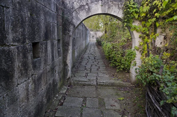 Medjit Tabia one old fortification stronghold near Silistra — Stock Photo, Image