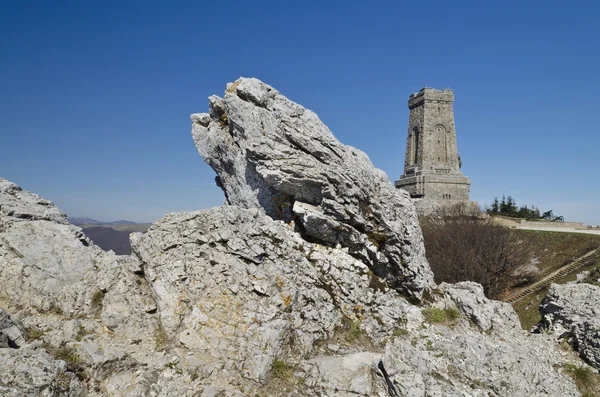 Vicino al monumento Shipka nella Bulgaria centrale — Foto Stock