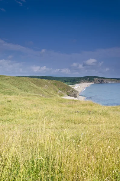 Beautiful  Bulgarian resorts landscapes in the shiny summer day — Stock Photo, Image