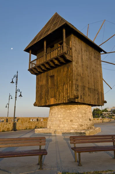 Nesebar in the morning-one famous Bulgarian resort — Stock Photo, Image