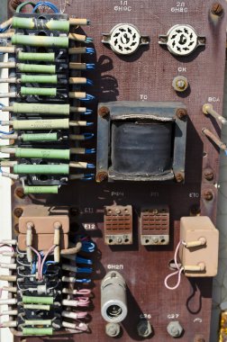 Eski bir harap Denetim Kurulu