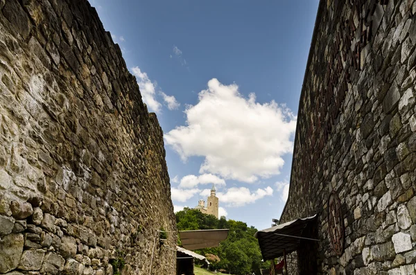 Porta principale della fortezza di Tsarevets, Veliko Tarnovo, Bulgaria — Foto Stock