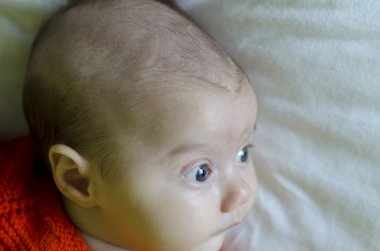 Tatlı küçük bebek profili