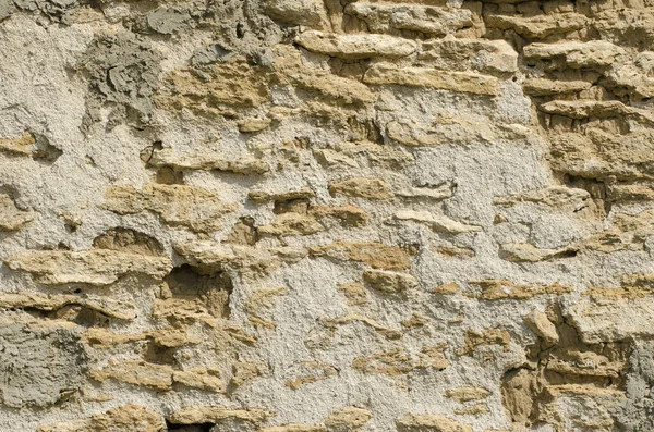 Die Textur Der Alten Mauer Aus Naturstein — Stockfoto