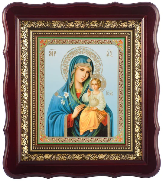 Icon Mother God Fadeless Color — Stock Photo, Image