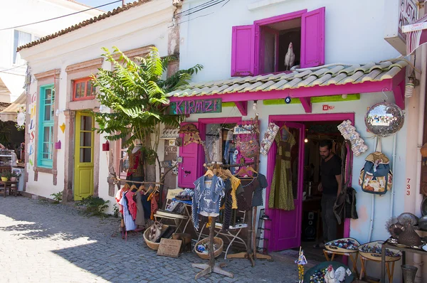 Tiendas en Cunda Island —  Fotos de Stock