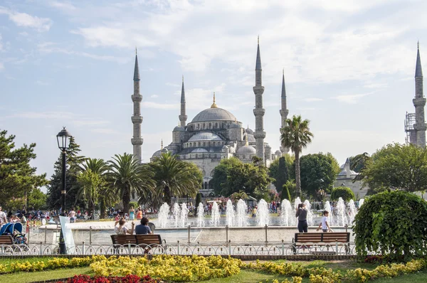 Der Sultanahmet-Bezirk Stockbild