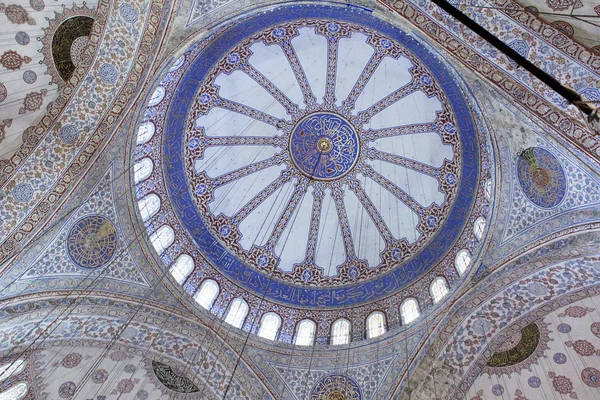 Ornate Mosque Ceiling — Stock Photo, Image