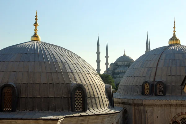 在伊斯坦布尔的蓝色清真寺 — 图库照片