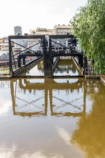 Anderton Boat Lift, escalera mecánica del canal —  Fotos de Stock
