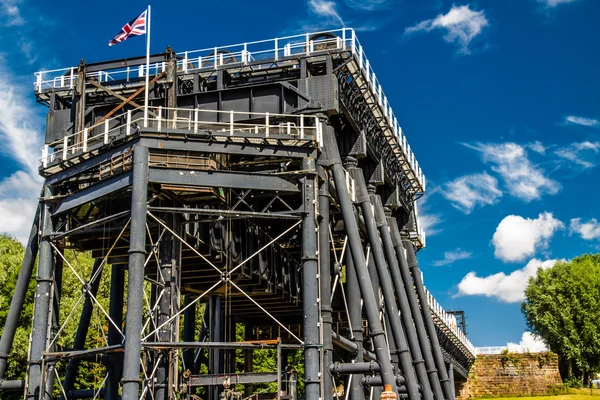 Anderton Boat Lift, escalera mecánica del canal — Foto de Stock