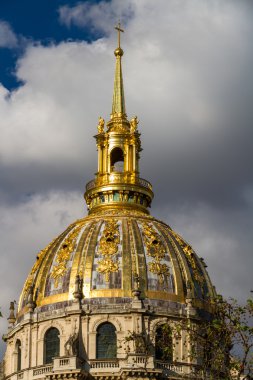Les Invalides, akşam ışık kubbe