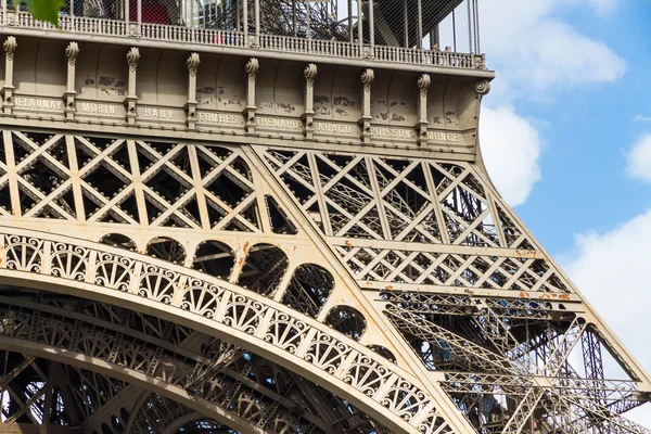 Parte de la torre Eiffel — Foto de Stock