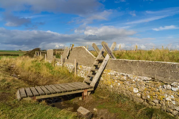 Ladder Stile, South Wales — Stock Photo, Image