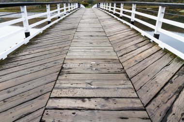 Penmaenpool toll Köprüsü, akşam