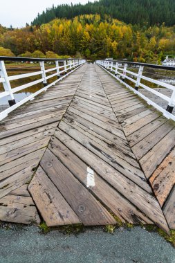 Penmaenpool toll Köprüsü, akşam
