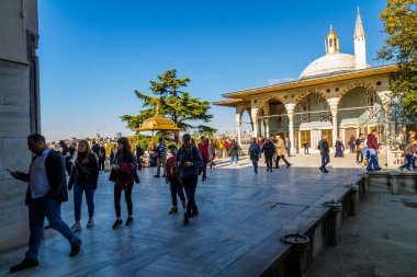 İstanbul, Türkiye ve İstanbul 'a Topkapı Sarayı Müzesi' nden 31 Ekim 2019 