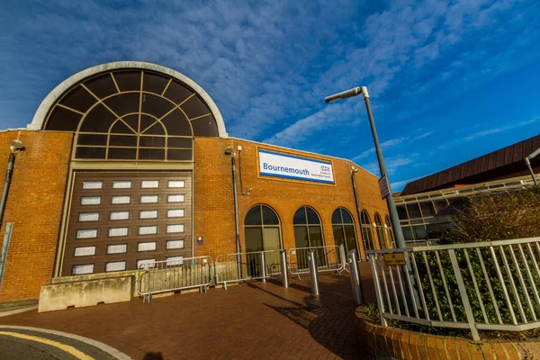 Bournemouth England Entrance Nhs Covid Vaccination Centre Bournemouth International Centre — Stock Photo, Image