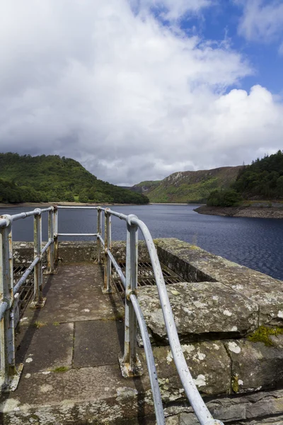 Garreg ddu 水库. — 图库照片