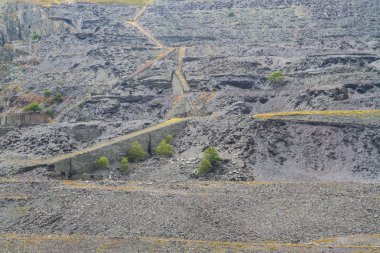 Dinorwic kayrak taş ocağı, Hillside büyük kazı.