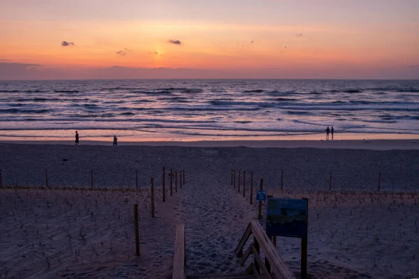 St. Augustine yakınlarındaki sahil girişi.