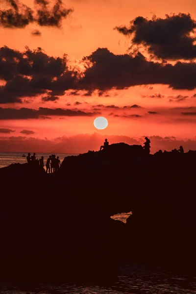 Sonnenuntergang in Süditalien — Stockfoto