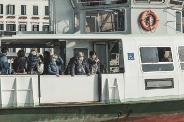 Venedik ve Göl 'deki Büyük Kanal' da