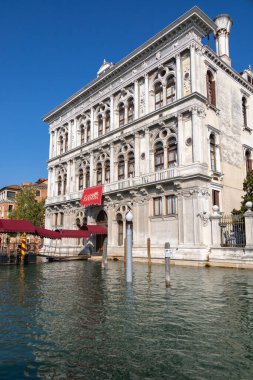 Venedik ve Göl 'deki Büyük Kanal' da