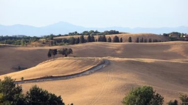 Toskana yaz manzarası