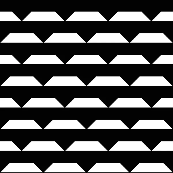 Rayas de triángulo negro blanco abstracto — Vector de stock