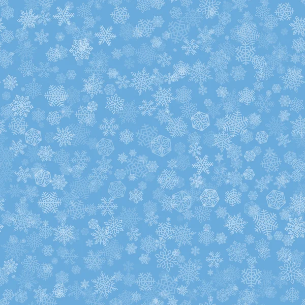 Fond de flocons de neige vectoriel — Image vectorielle