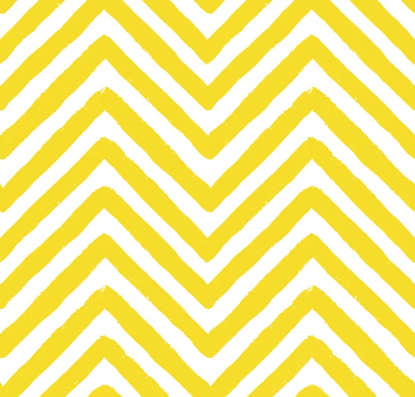 Vector Chevron gele naadloze patroon — Stockvector