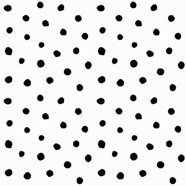 Hand drawn small polka dots clipart