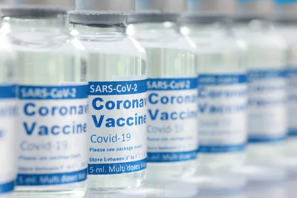 Covid Viales Vacuna Contra Enfermedad Por Coronavirus Fotos de stock