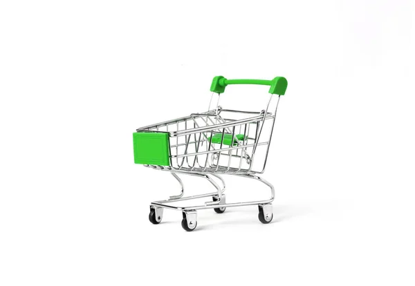 Concetto Shopping Online Con Simbolo Del Carrello — Foto Stock