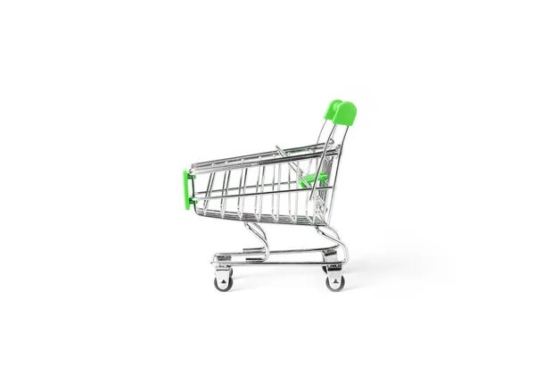 Concetto Shopping Online Con Simbolo Del Carrello — Foto Stock