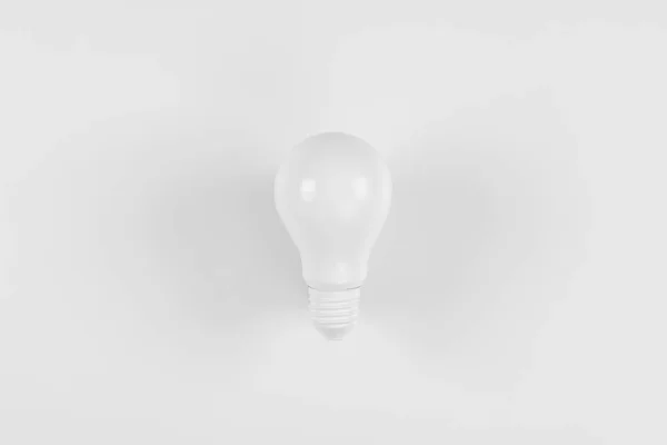 Glödlampa Nytt Koncept För Idéinnovation Royaltyfria Stockbilder