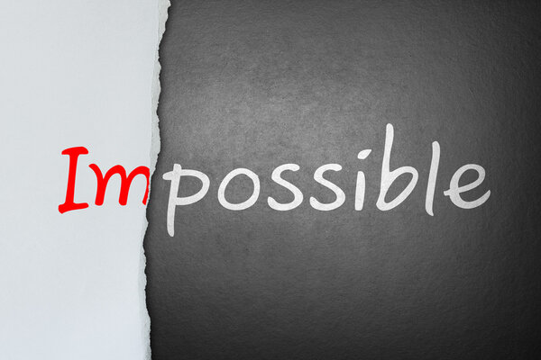 Нет невозможного, только возможно
