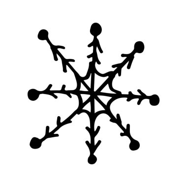 Kar taneleri basit karalama yanılsaması