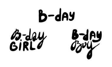 Doğum günü tebrik kartı şablonları