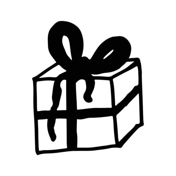 Χειροποίητο κουτί δώρου — Διανυσματικό Αρχείο
