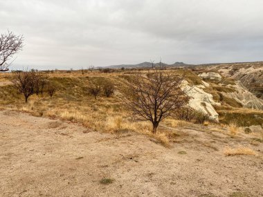 Kapadokya, Türkiye. 30 Kasım 2019. Aşıklar Tepesinden Görünüm