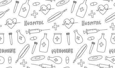 İlaç ögeleriyle kusursuz desen