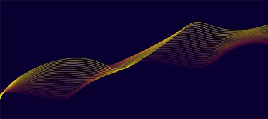 Soğuk gradyan ve şekillerle modern soyut örtüler