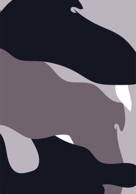 dinamik şekilli soyut renkli arkaplan