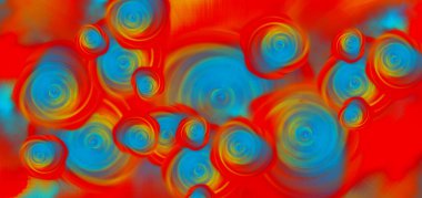 Soyut yaratıcı geometrik duvar kağıdı. Gradyan şekiller bileşimi. Tebrik kartı tasarımı