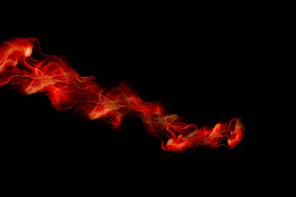 Piros Fekete Elvont Fény Füst Háttér Tervezés — Stock Fotó