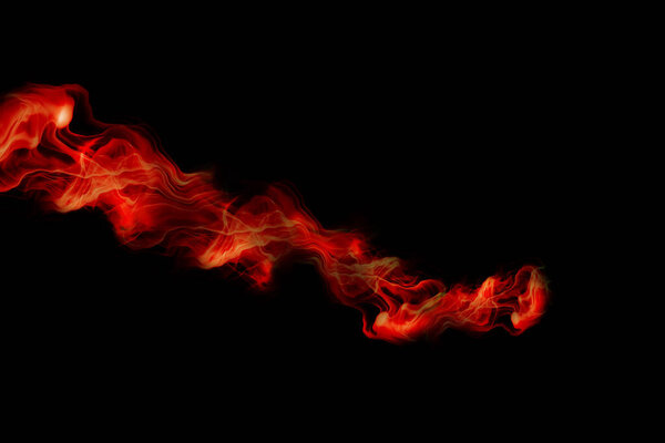 Red black abstract light smoke background design