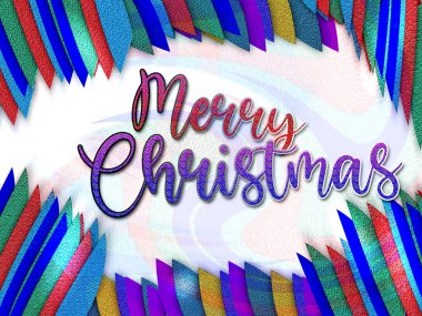 Mutlu noel el el yazmaları kış tatili arka plan tasarımı için,